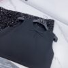 글리터 스톤 슬리브리스 드레스