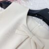 글리터 스톤 슬리브리스 드레스