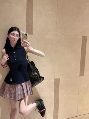 TB 폴로 플리츠 원피스