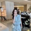 신상 글리터 스톤 포켓 재킷 베스트 세트